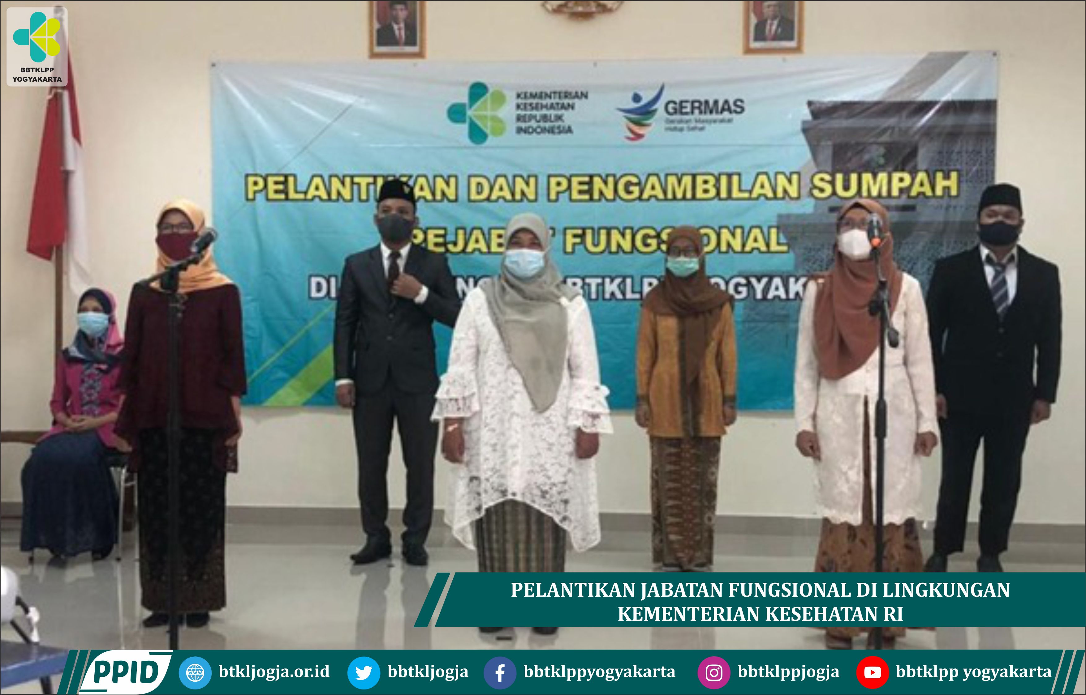 Pelantikan Pejabat Fungsional di Lingkungan Kementerian Kesehatan