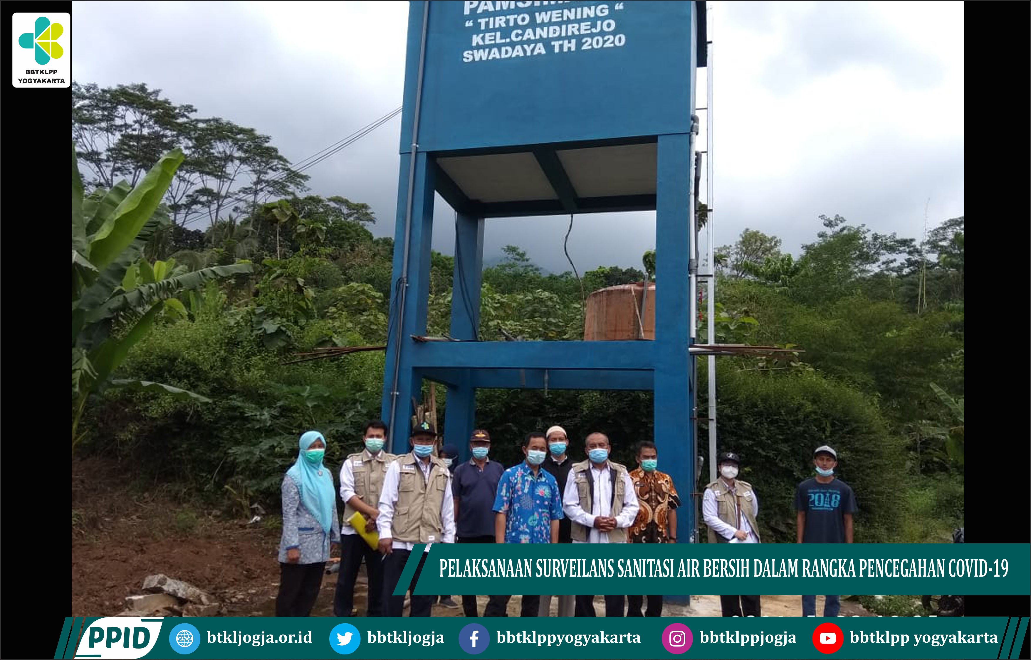 Pelaksanaan Surveilans Sanitasi Air Bersih Dalam Rangka Pencegahan Covid-19