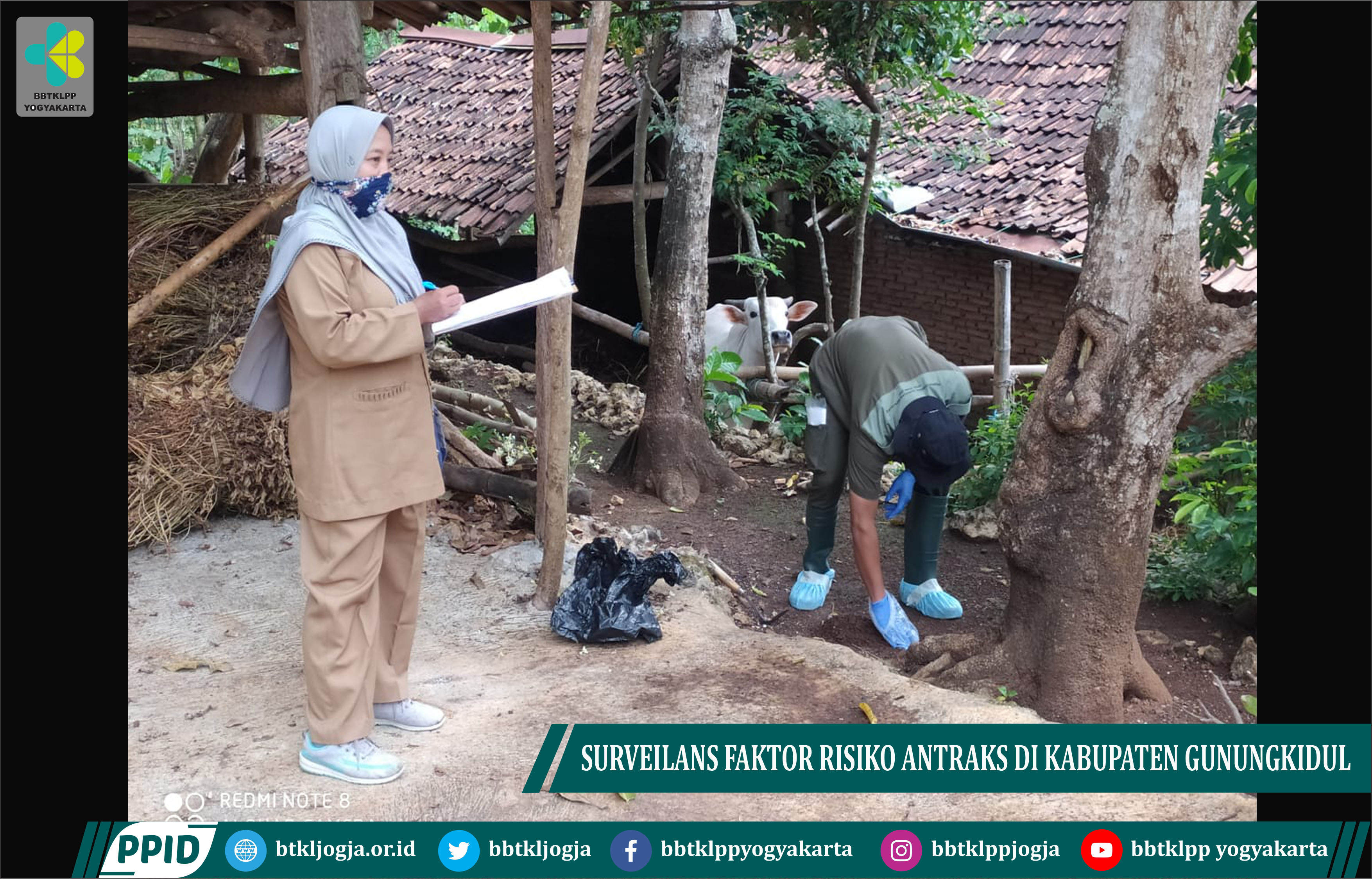 Surveilans Faktor Risiko Antraks Di Kabupaten Gunungkidul