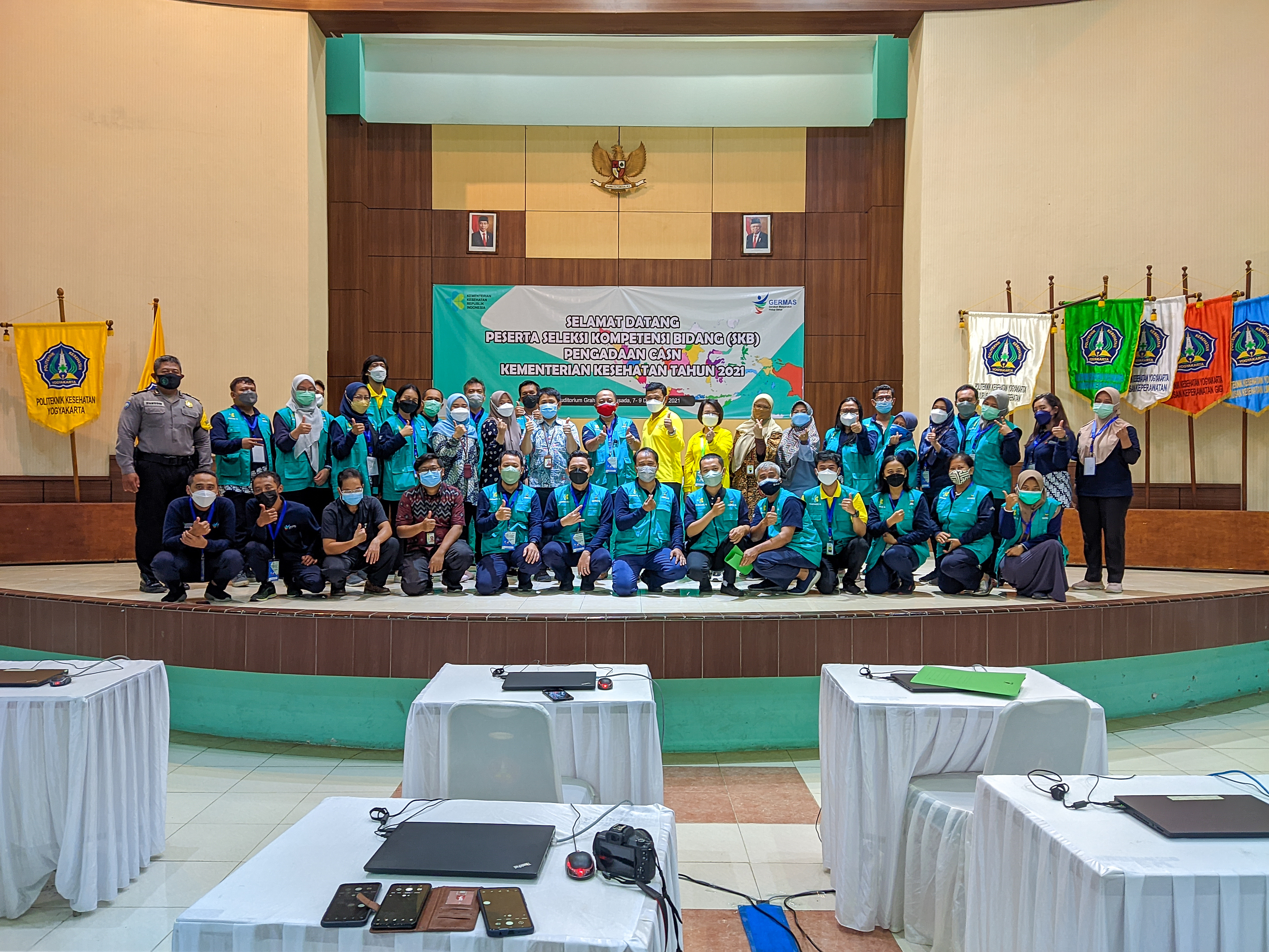 Pelaksanaan Seleksi  Kompetensi Bidang dengan Sistem Computer Assisted Test Pada Penerimaan Calon Pegawai Negeri Sipil Kementerian Kesehatan Tahun 2021