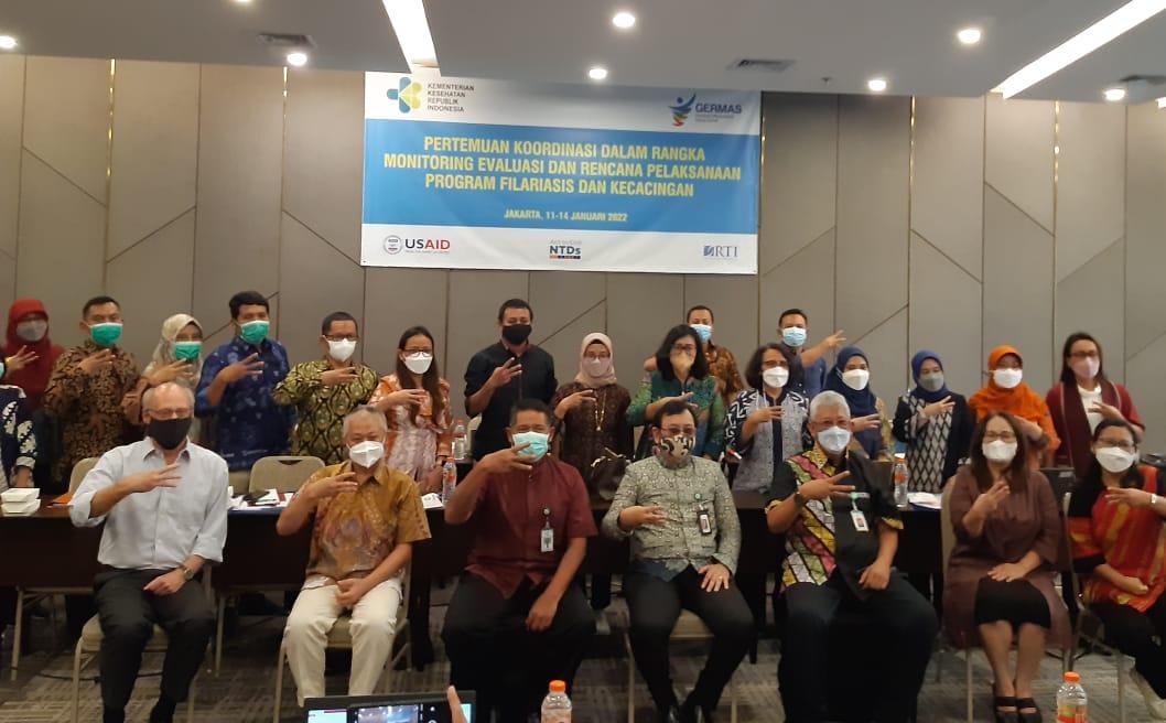 Pertemuan Koordinasi dalam Rangka Monitoring Evaluasi dan Rencana Pelaksanaan Program Filariasis dan Kecacingan