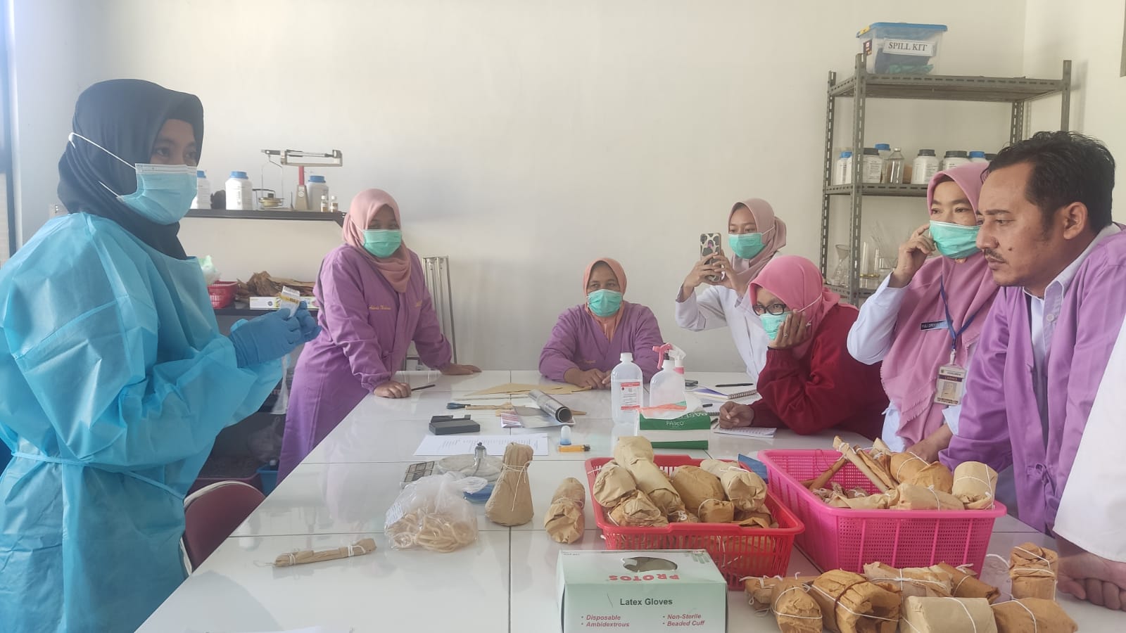 Pendampingan laboratorium di Labkesda Kabupaten Kebumen