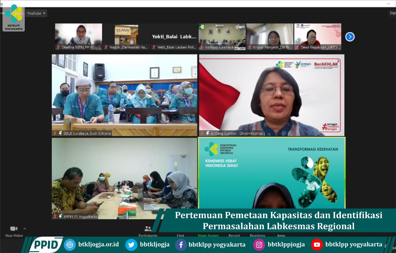 Pertemuan Pemetaan Kapasitas dan Identifikasi Permasalahan Labkesmas Regional