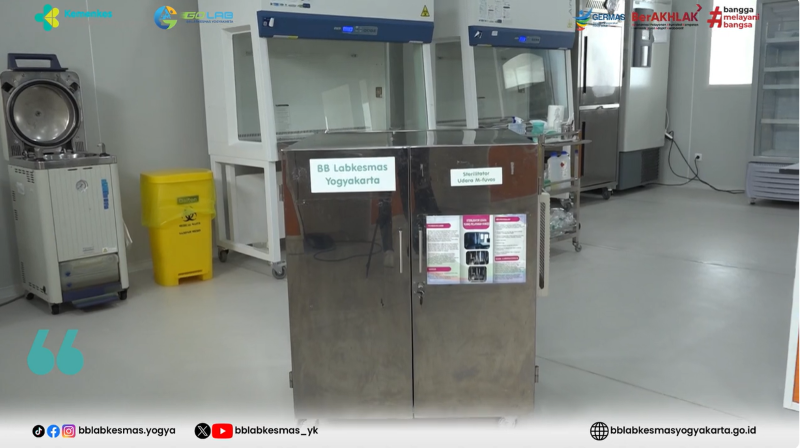TTG Sterilisator Udara Mikro Filter UV Ozon